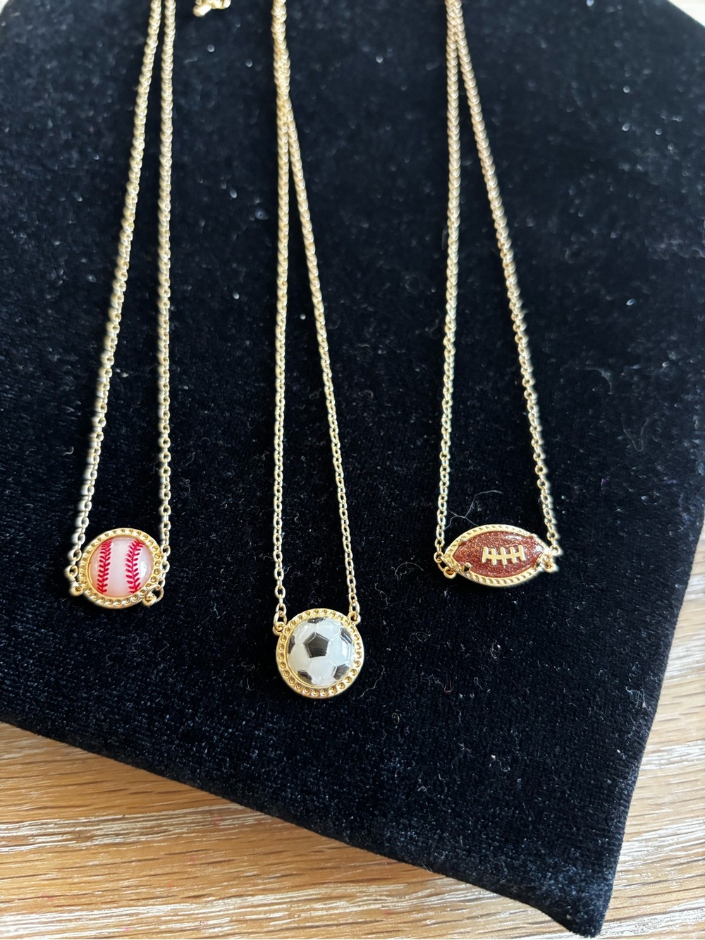 Sports Necklace Trio